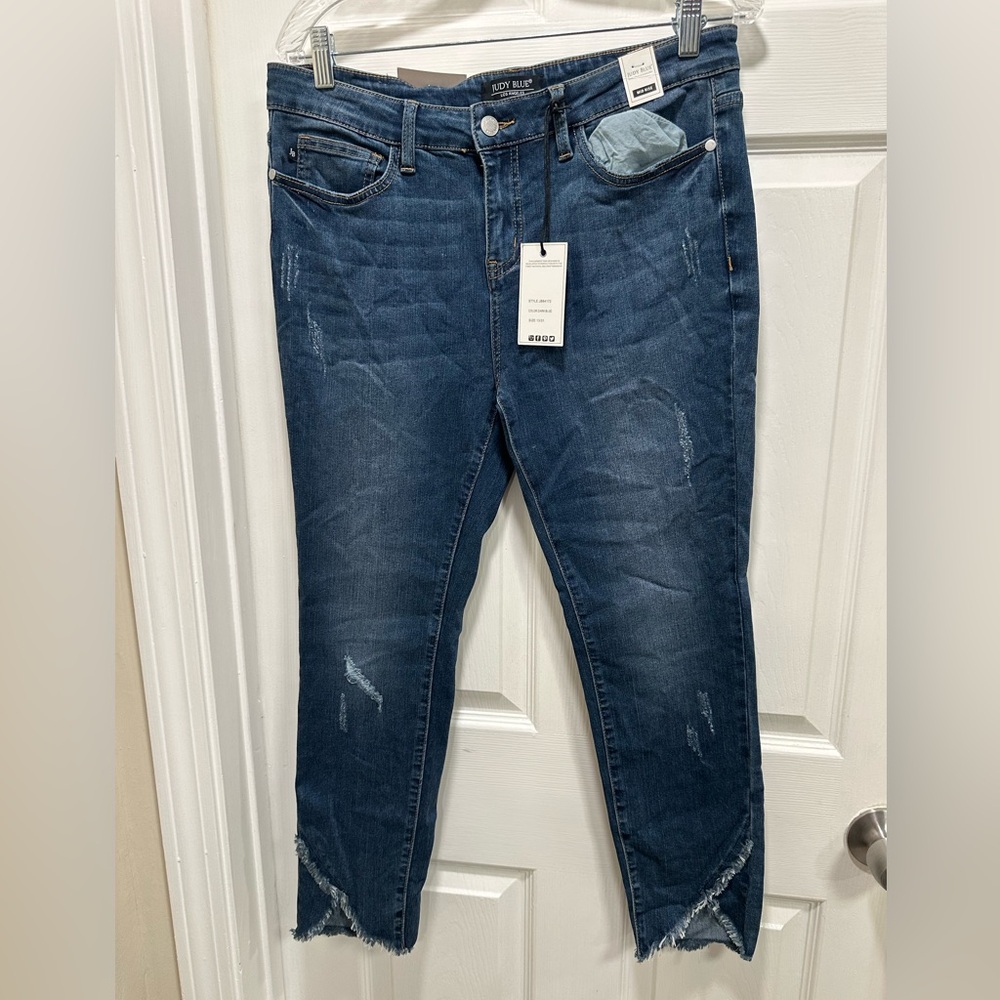 Judy Blue Mid Rise Skinny Fit Jeans NWT Pearl
